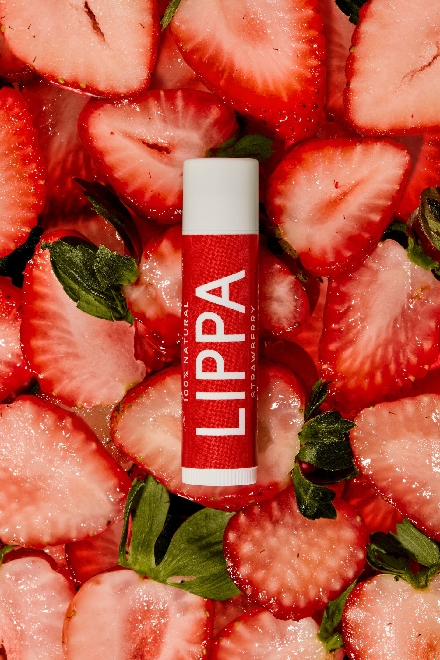 Strawberry Beeswax Lip Balm