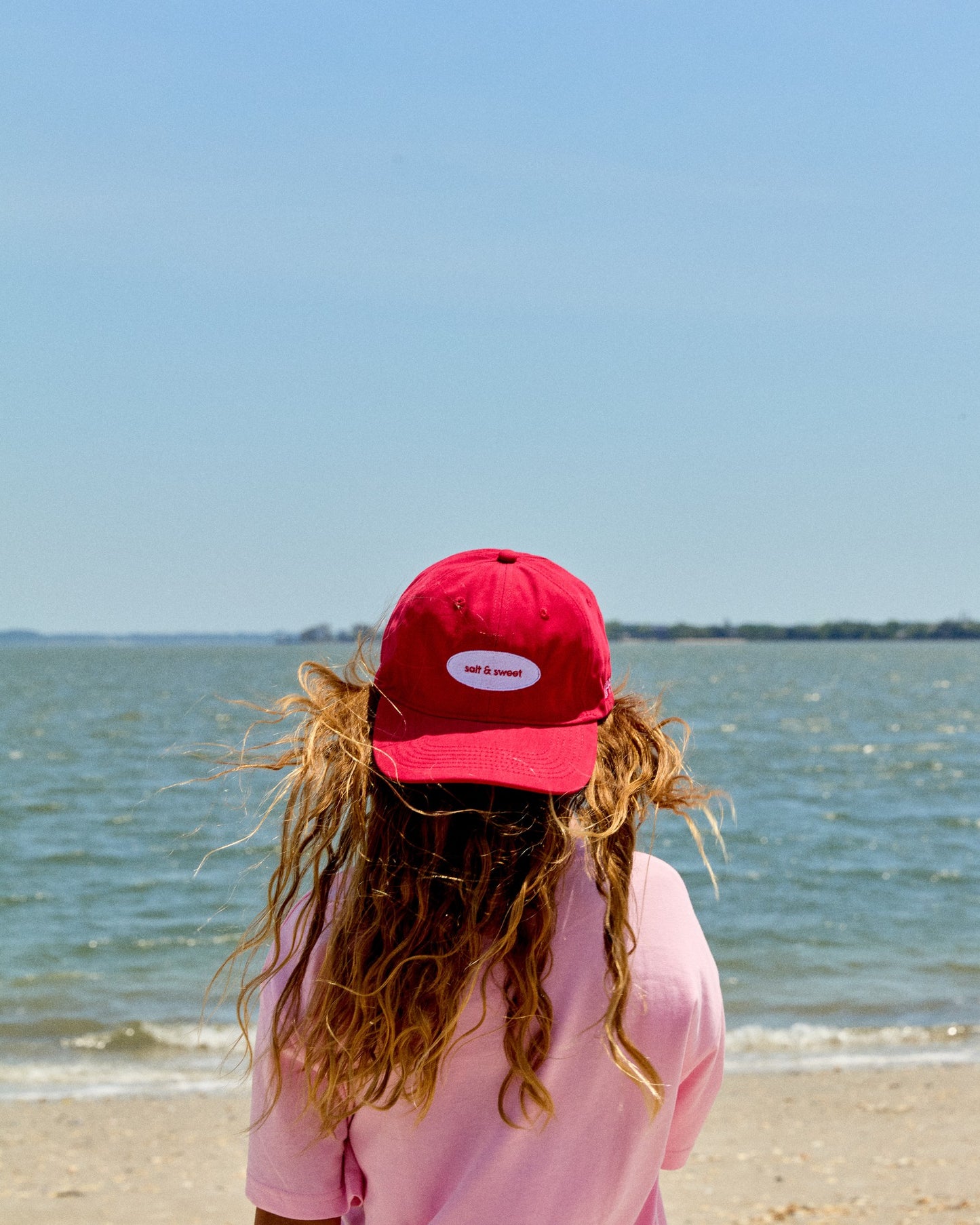 Salt and Sweet Ballcap Red