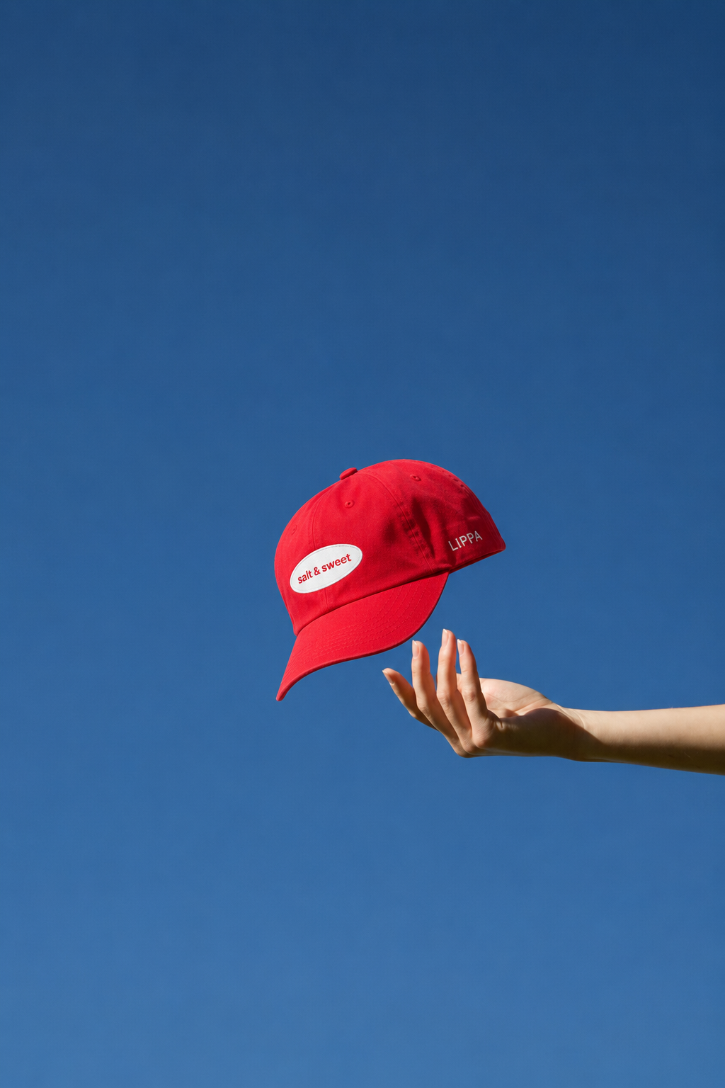Salt and Sweet Ballcap Red